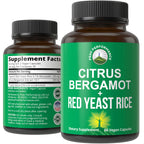 Peak Performance Citrus Bergamot + Red Yeast Rice - 60 Capsules