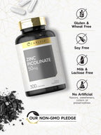 Carlyle Zinc Picolinate 50mg Capsules - 300 Count - image 4