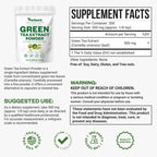 Purisure Green Tea Extract Powder - 500 Servings - image 2