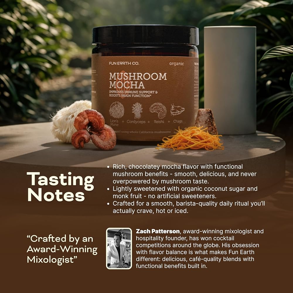 Fun Earth Mushroom Supplement Collection