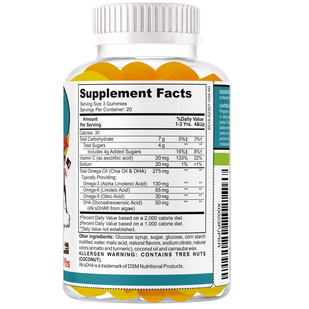 Celebrity LifeStyle Ez-Focus Gummies for Kids Brain Support - 60 Count - image 3