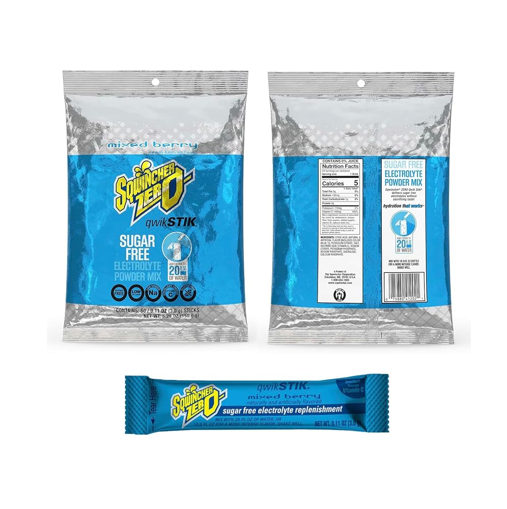 Generic Qwik Stik Hydration Electrolyte Powder - 500 Pack - image 5