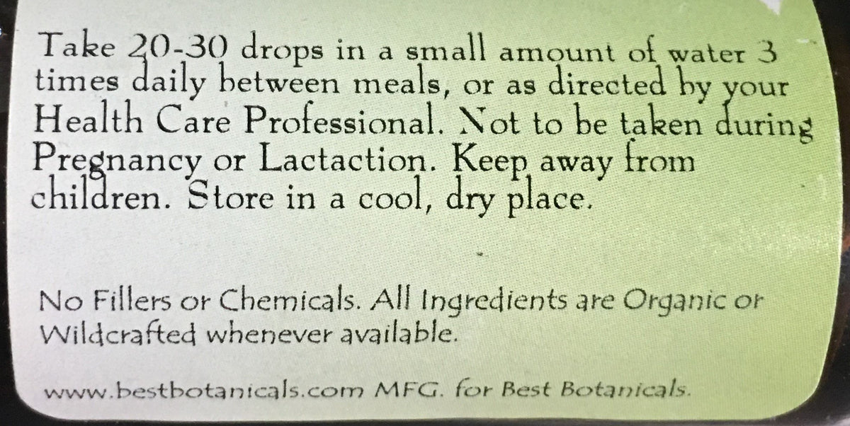 Best Botanicals Mistletoe Herb Extract - 1 Fl Oz - image 3