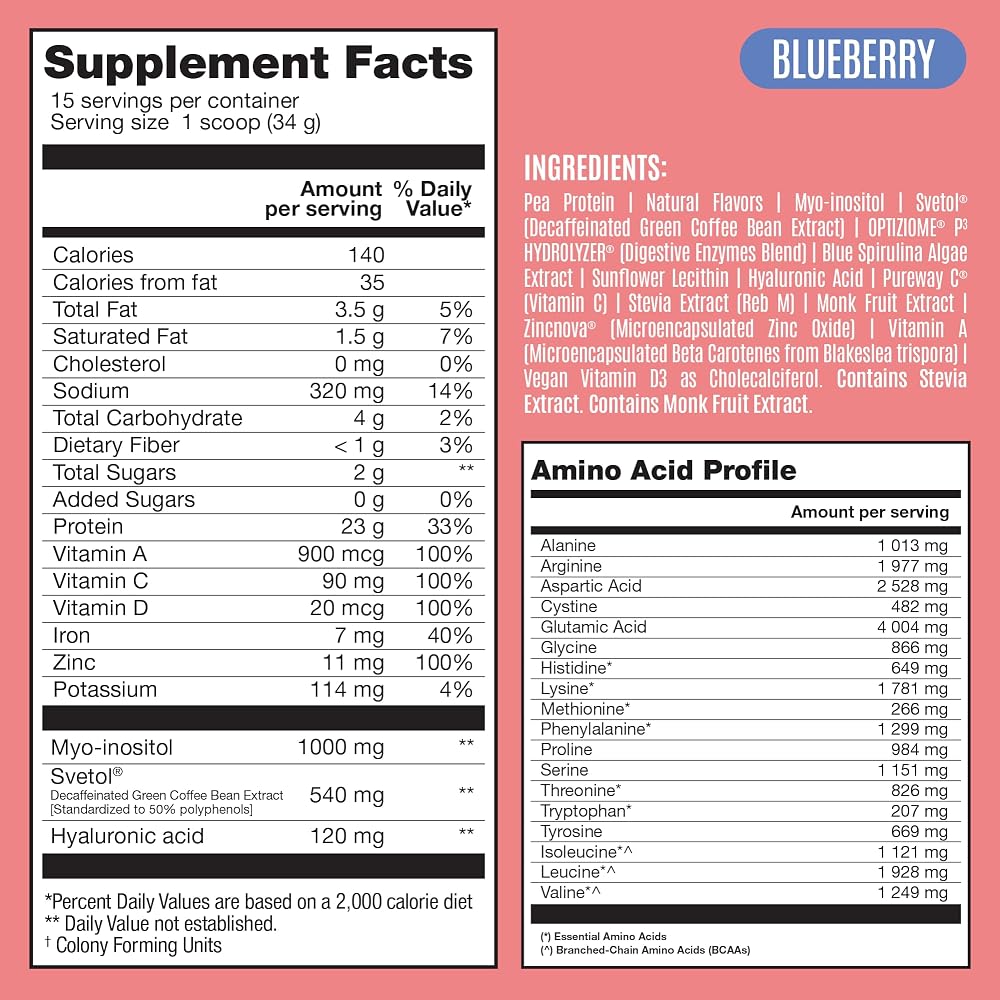BIRDMAN Fitmingo Vegan Protein Powder with Inositol - 18 oz - image 7
