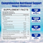 Nextdia Cod Liver Oil 1000mg Gummies with Vitamin A & D3 - 120 Count - image 2