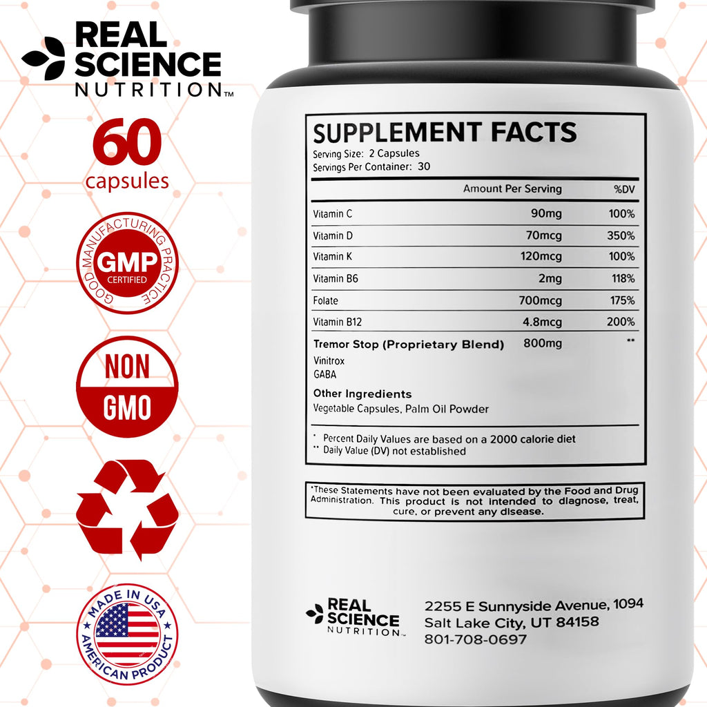 Real Science Nutrition Dystonex Muscle Support - 60 Capsules - image 7