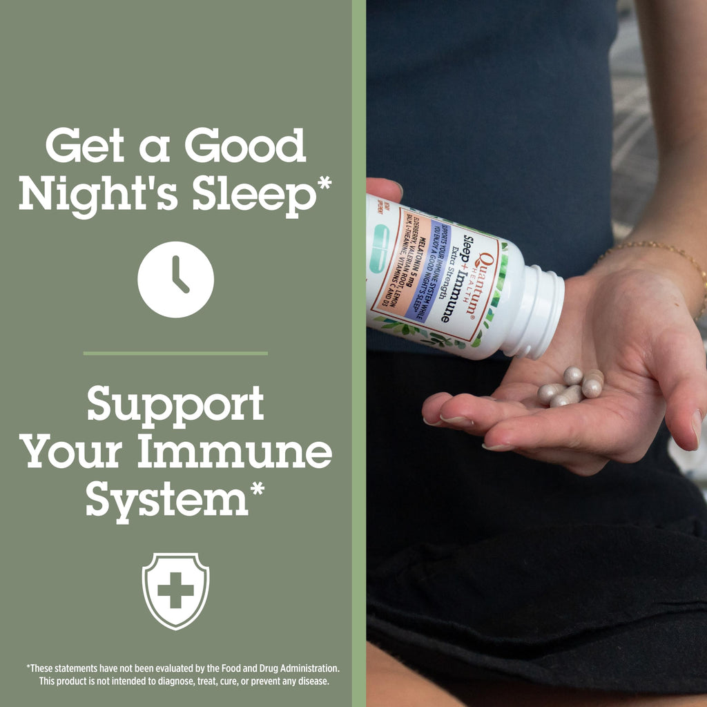 Quantum Health Sleep Immune Melatonin 5mg - 30 Capsules - image 3