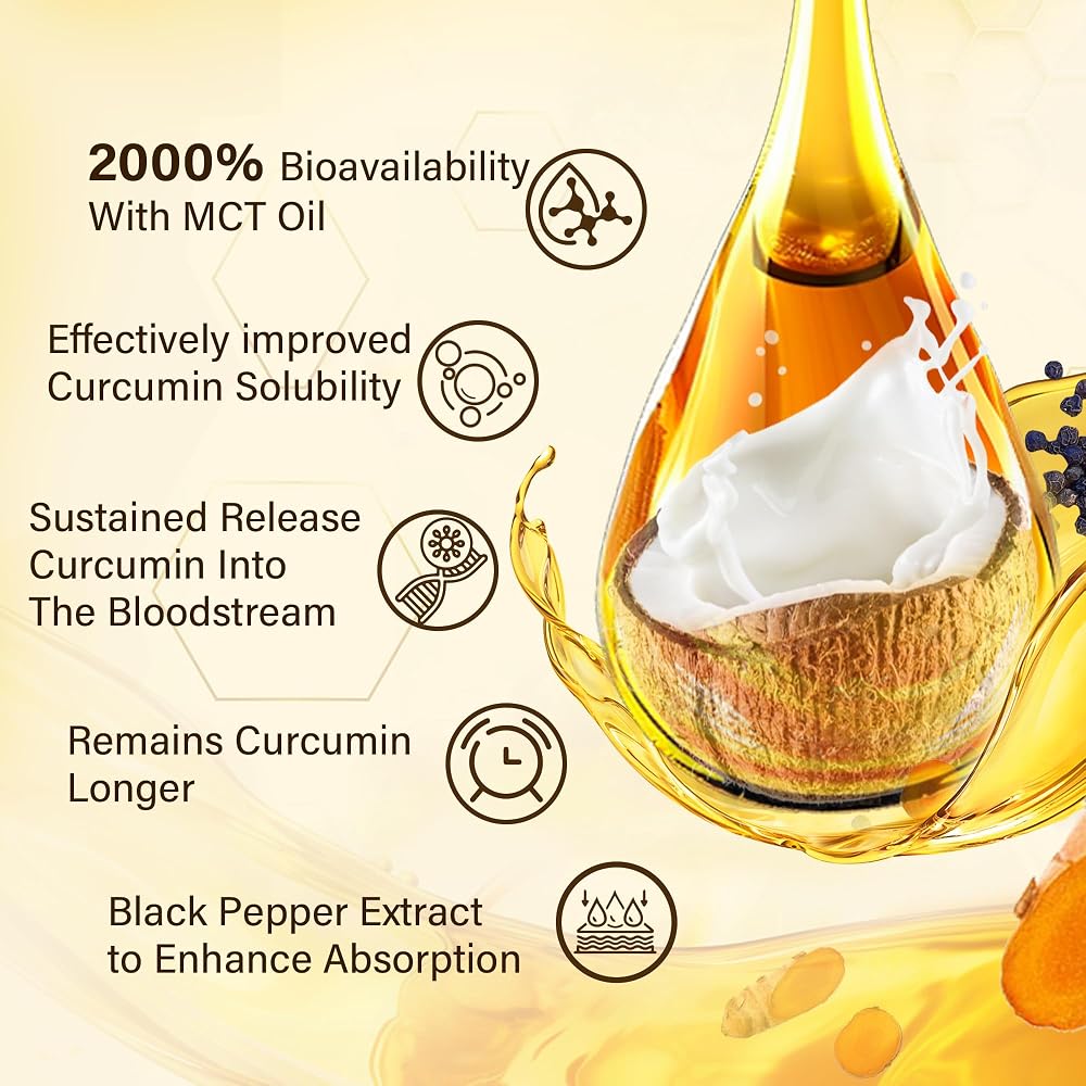NEVISS Turmeric Curcumin Supplement