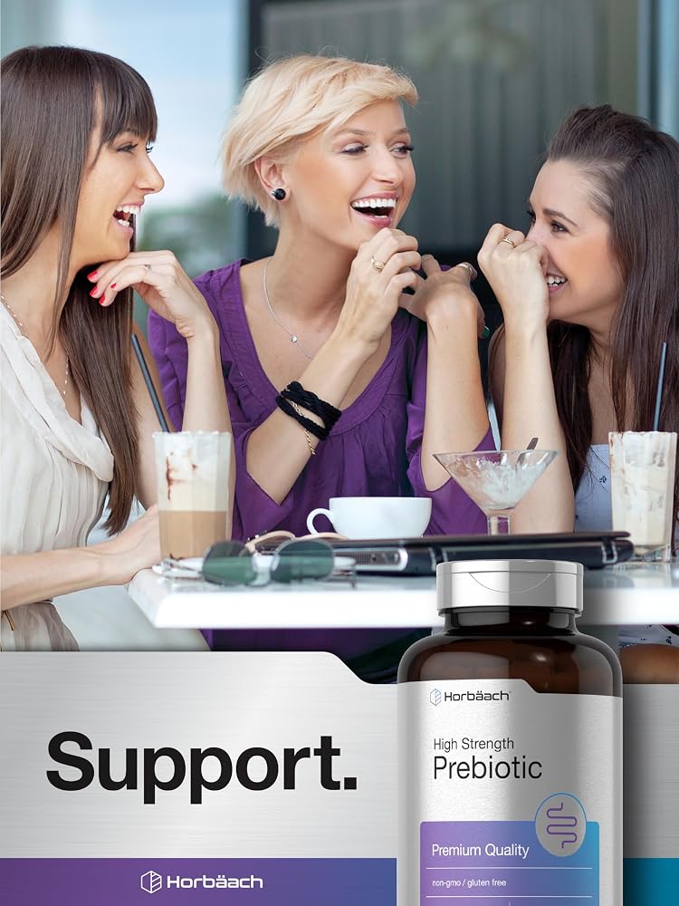 Horbäach Prebiotic for Men and Women - 120 Capsules - image 6