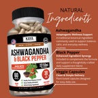 Kaya Naturals Root Powder Capsules - Pure Nature Ashwaganda