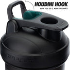 Hydra Cup 2 Pack 28oz Protein Shaker Bottles with Barbell Blender - image 3