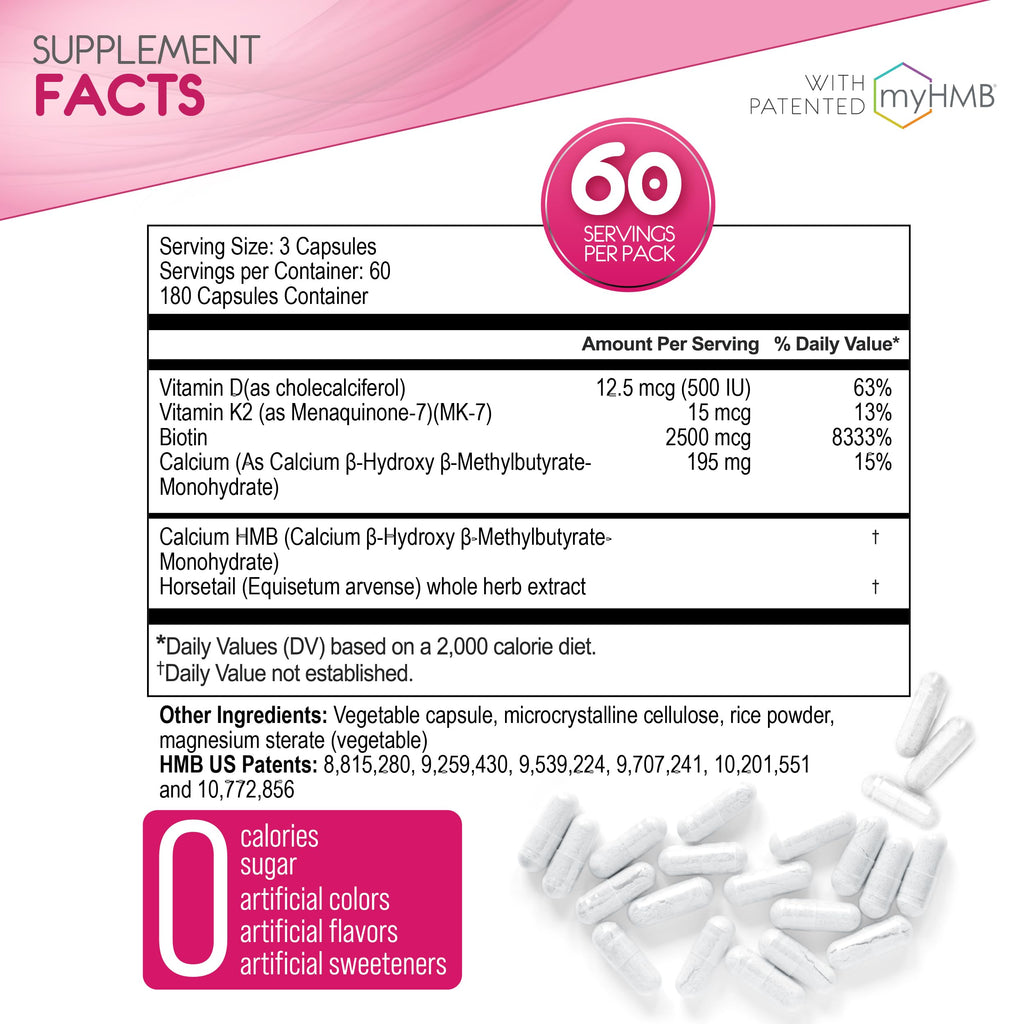 AgelessLX Powder Supplement for Women - with HMB Collagen Enhancer