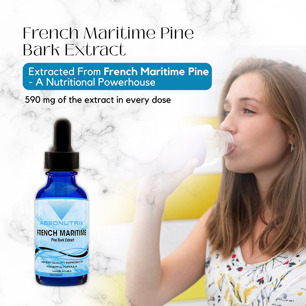 Absonutrix French Maritime Pine Bark Extract 590 mg - 200 Servings - image 7