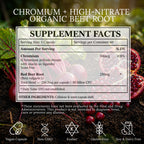 BioImmersion Chromium Polynicotinate with Red Beet Root - 60 Capsules - image 4