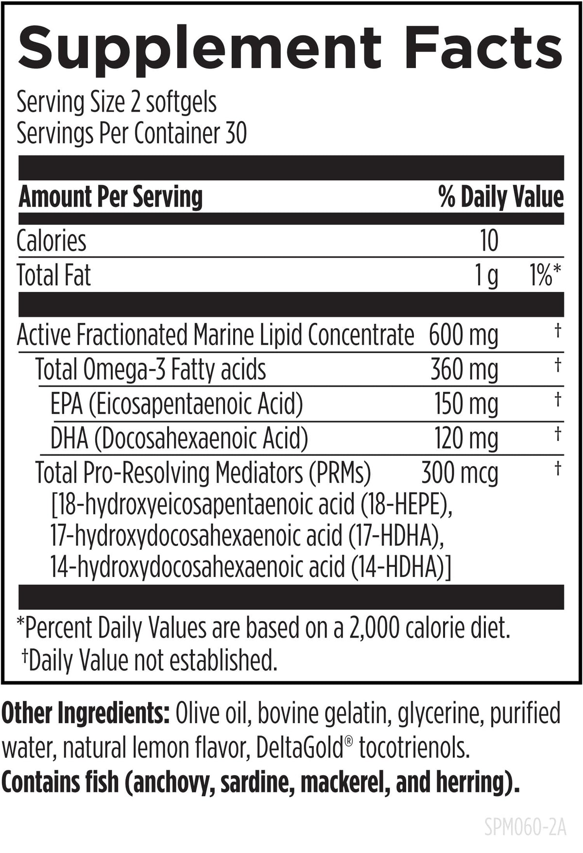 Designs for Health SPM Supreme Omega-3 Fish Oil - 60 Softgels - image 3