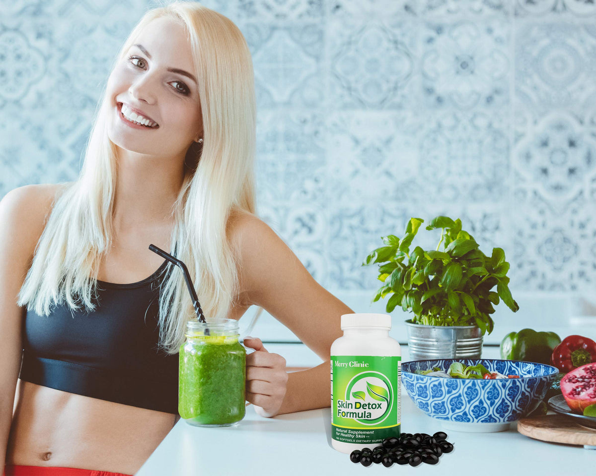 Merry Clinic Skin Detox Formula - 180 Softgels - image 4