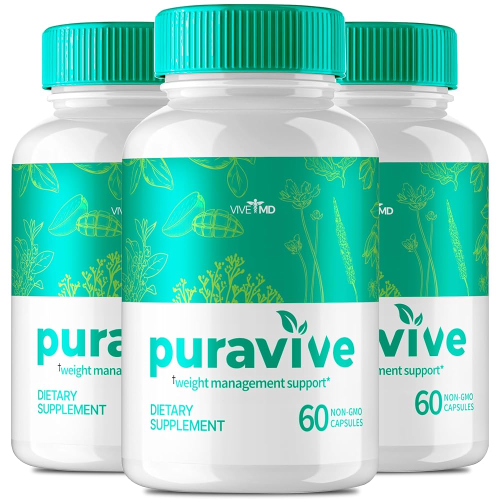 VIVE MD Puravive Weight Loss Capsules - 180 Count
