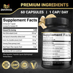 BMVINVOL Beet Root Capsules with Green Tea & Ginseng - 90 Capsules - image 2