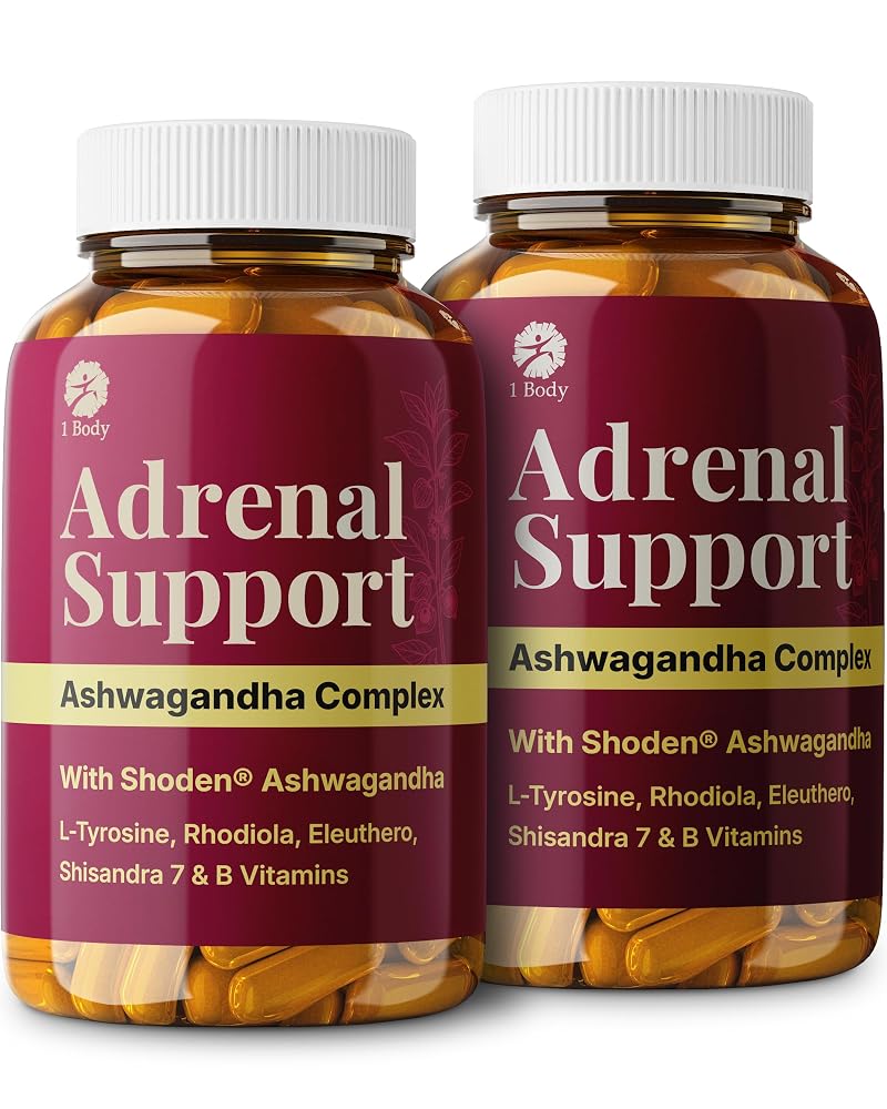 1 Body Adaptogen Complex Supplement with Ashwagandha - Mood