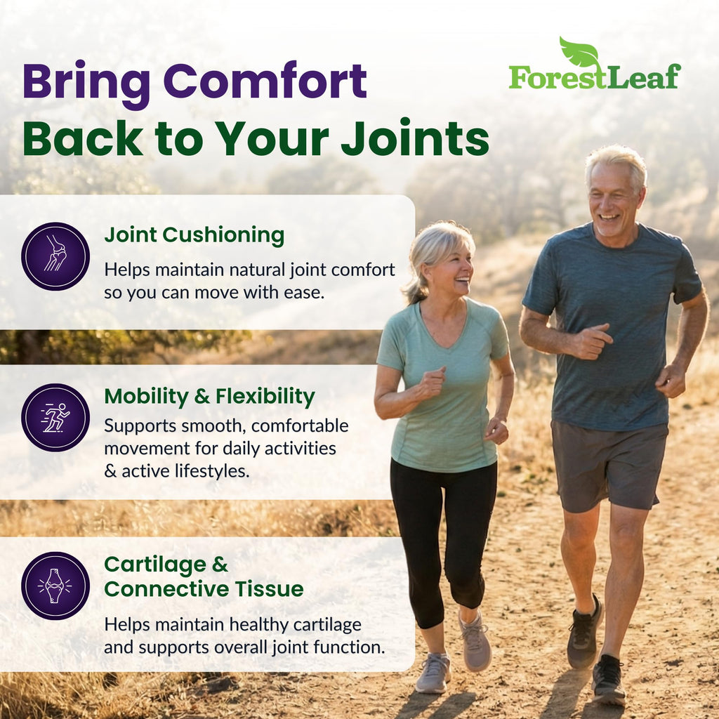 ForestLeaf Glucosamine Chondroitin MSM Joint Support - 120 Capsules - image 2