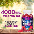 Nature's Nutrition Vitamin D3 5000 IU Gummies - 120 Gummies - image 5