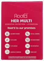 Root'd Multivitamin Drink Mix for Women Fizzy Acai - 24 Pack - image 4