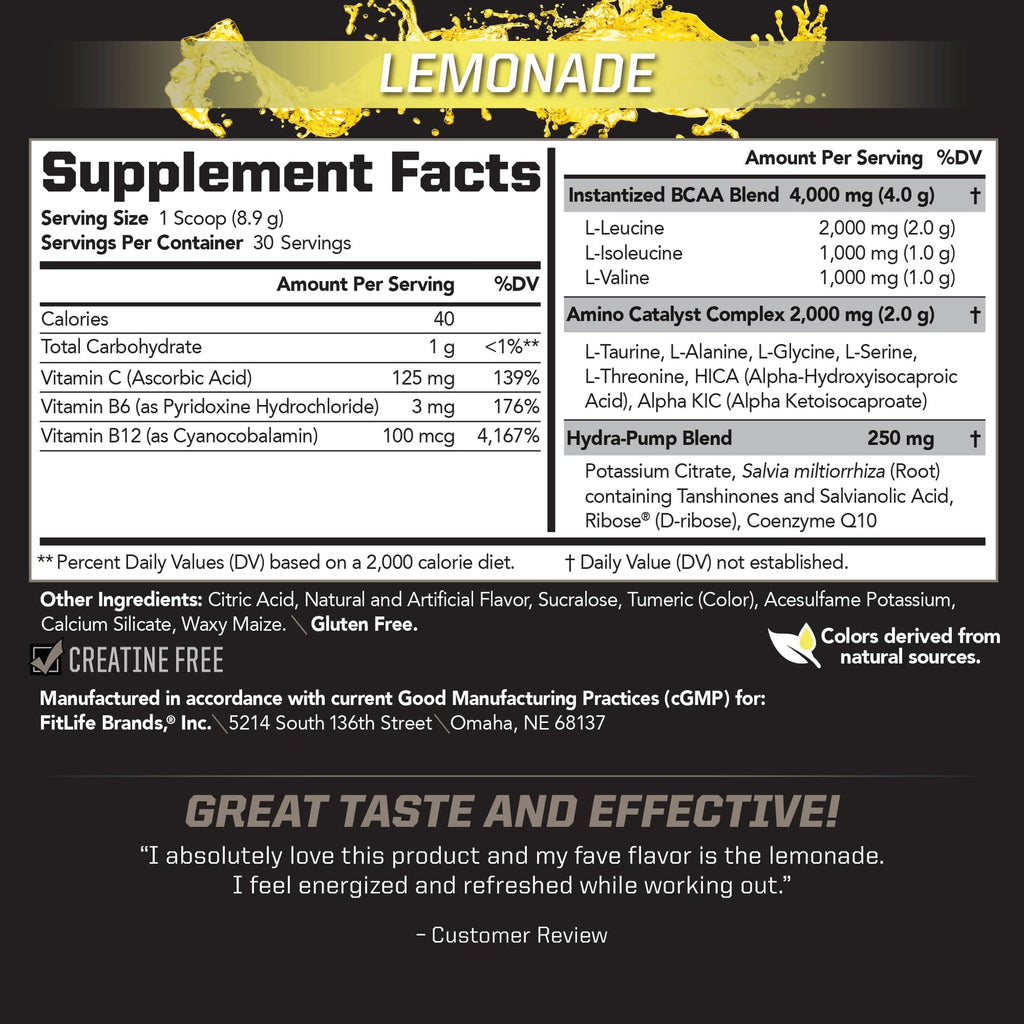 PMD Sports BCAA Stim-Free Fun On The Beach - 30 Servings