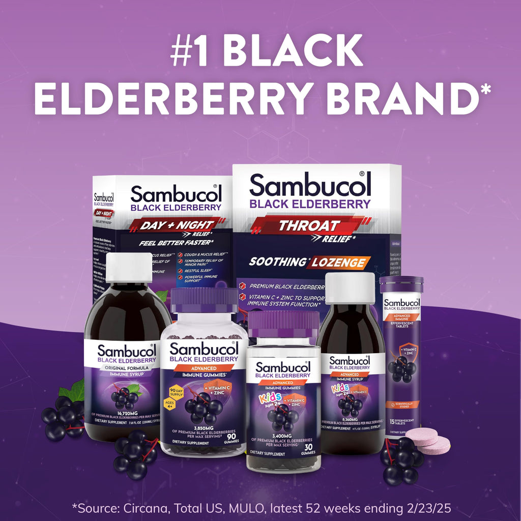 Sambucol Black Elderberry Effervescent Tablets - 15 Count - image 8