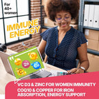 Nextdia Vitamin C Gummies for Women with 5000IU D3 & Zinc