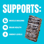 JIMMYBAR Cookies N Cream Protein Bars 19g - 12 Count - image 3