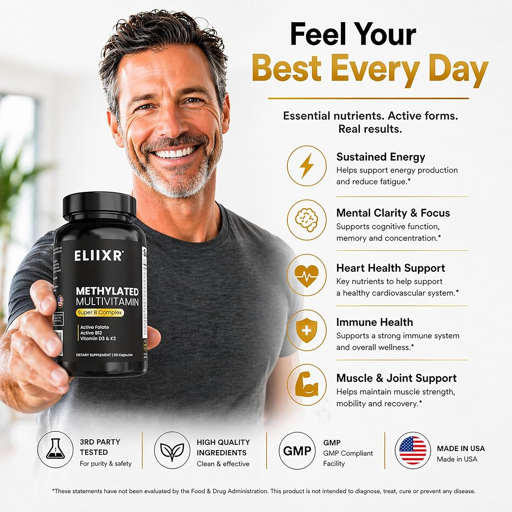 Eliixr Methylated Multivitamin