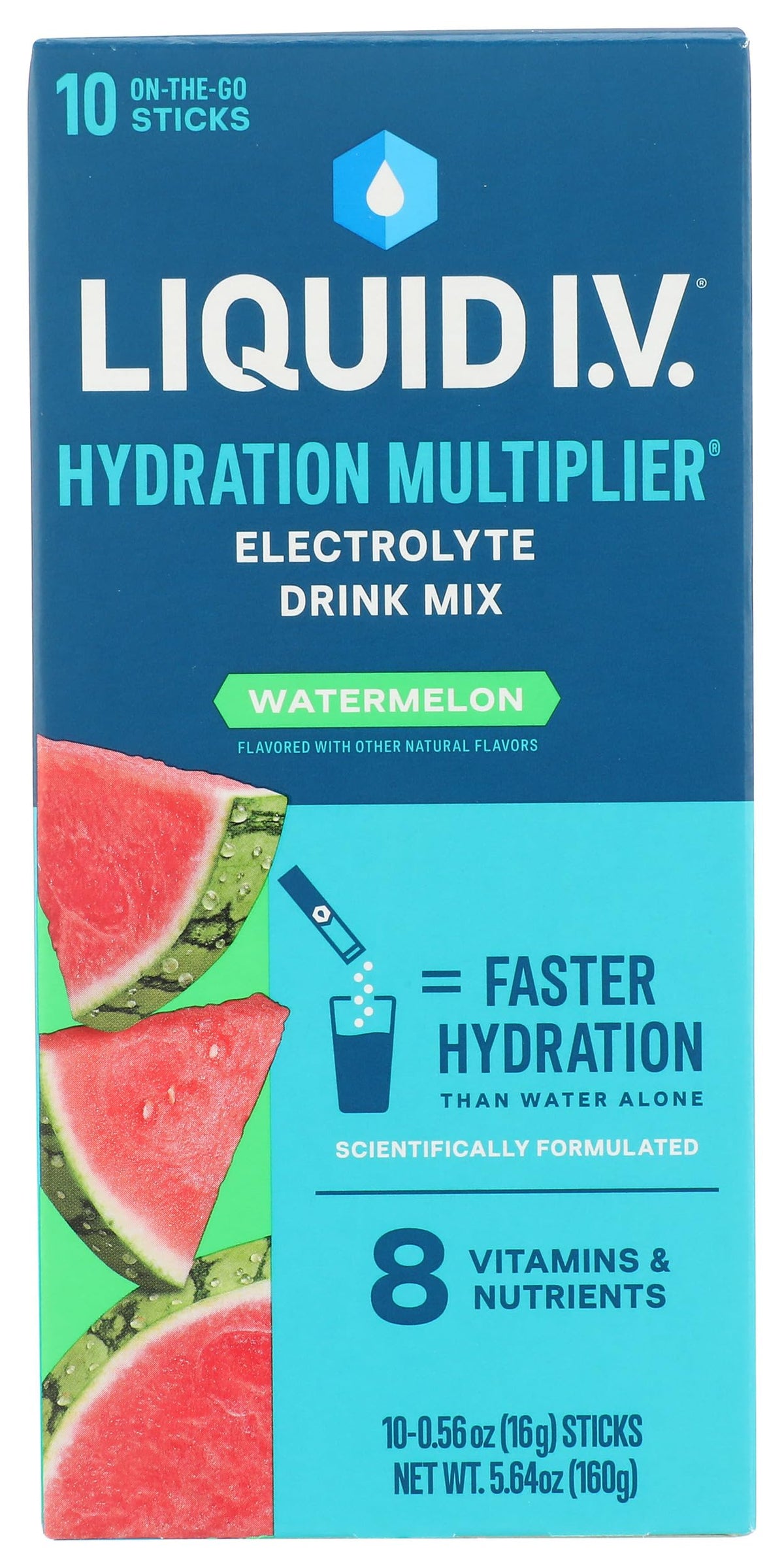 Liquid I.V. Watermelon Hydration Drink Mix - 10 Packets