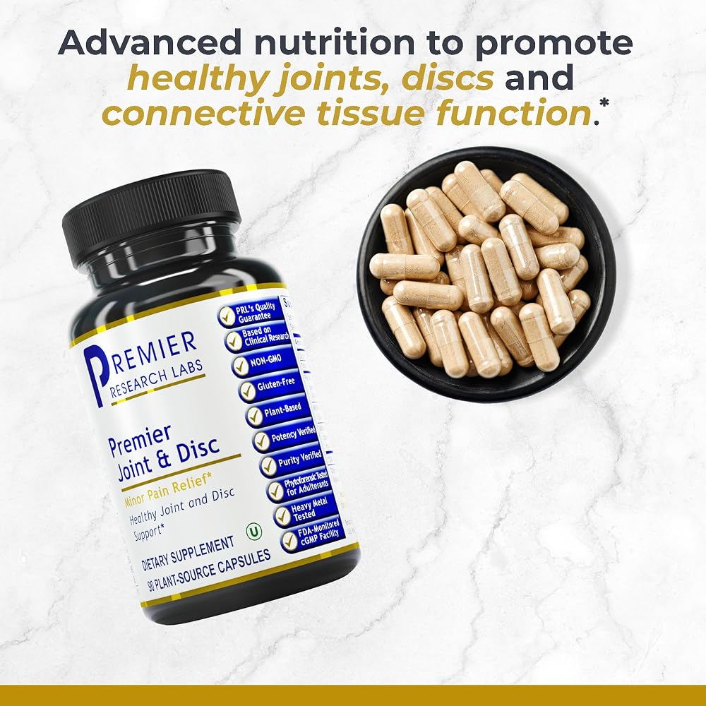 Premier Research Labs Joint & Disc Support - 90 Capsules - image 2