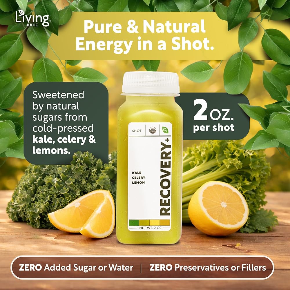 O2 Living Immunity+ Organic Cold Pressed Juice