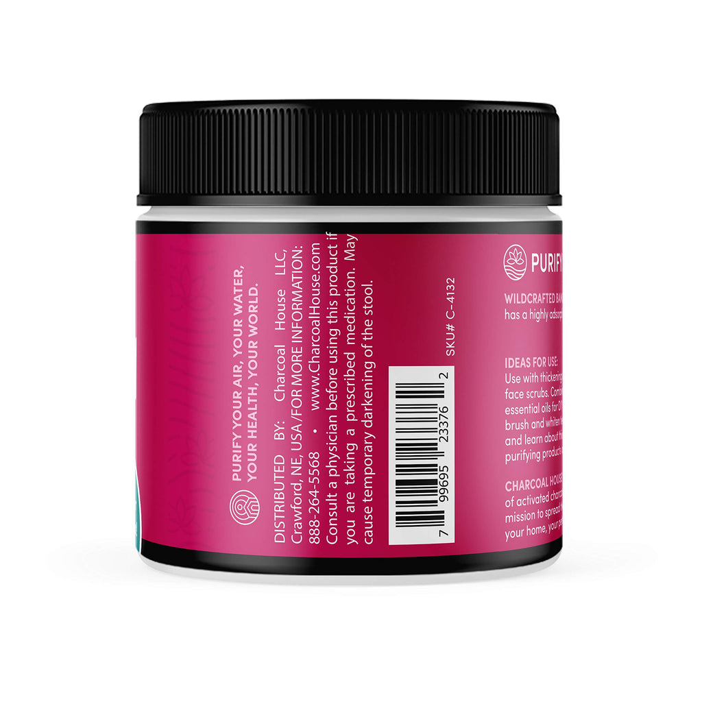 Charcoal House Activated Bamboo Charcoal Powder Food Grade - 8 oz - image 2