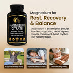 Cocó March N.M.D Magnesium Citrate 500mg - 150 Capsules - image 7