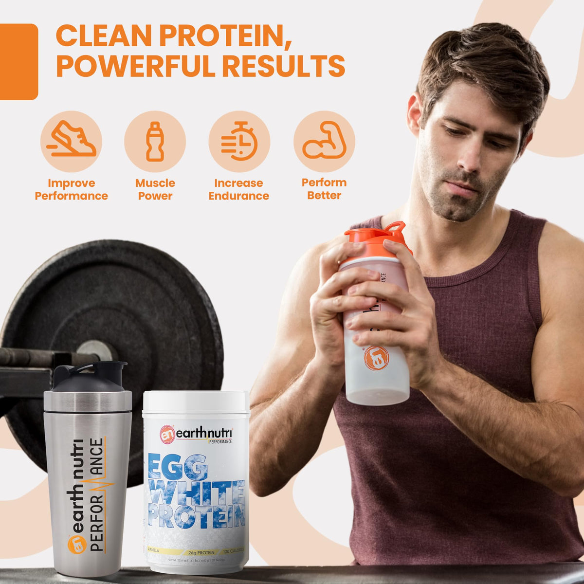 EarthNutri Egg White Protein Powder Vanilla - 20 Servings - image 5