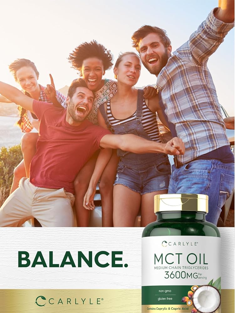 Carlyle MCT Oil Capsules 3600 mg - 70 Softgels - image 7