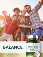 Carlyle MCT Oil Capsules 3600 mg - 70 Softgels - image 7