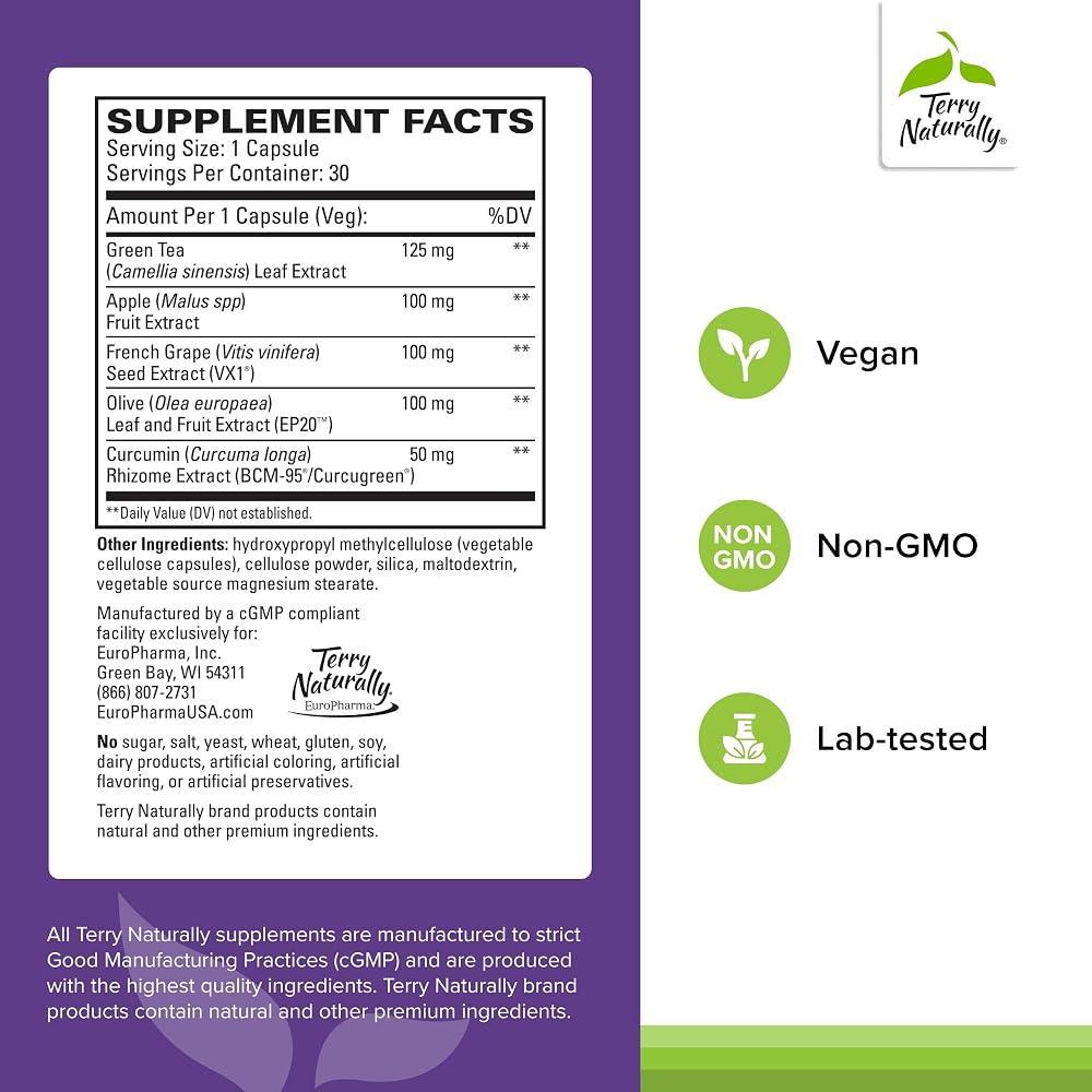 Terry Naturally Optimal Wellness Brain Health - 30 Count - image 2
