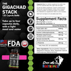 Off Meta Nootropics GigaChad Stack Brain Supplement - 120 Capsules - image 6