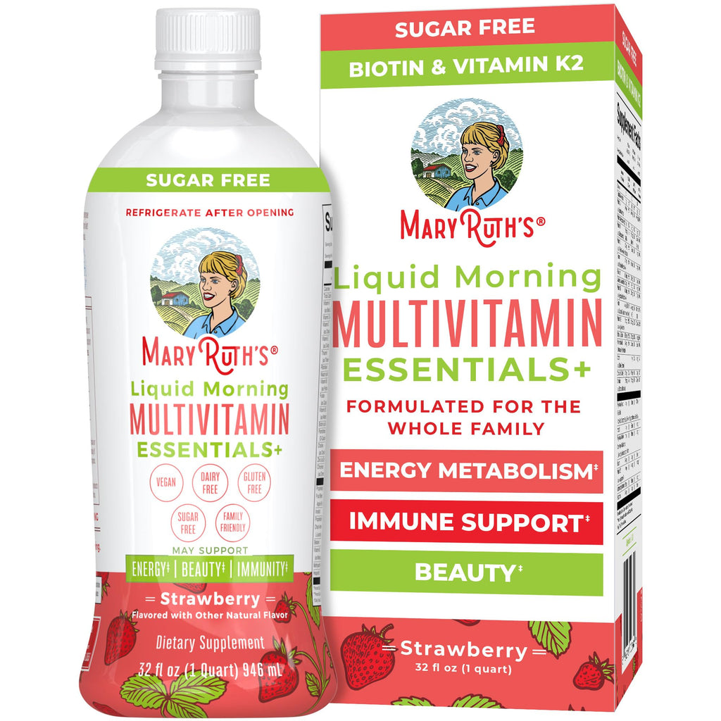 MaryRuth's Liquid Morning Multivitamin Essentials+ - 32oz