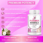 SMSHEALTHPRODUCTS Pueraria Mirifica 10:1 Extract - 60 Vegetarian Capsules - image 5