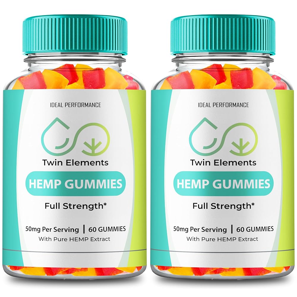 IDEAL PERFORMANCE Twin Elements Hemp Gummies - 120 Count