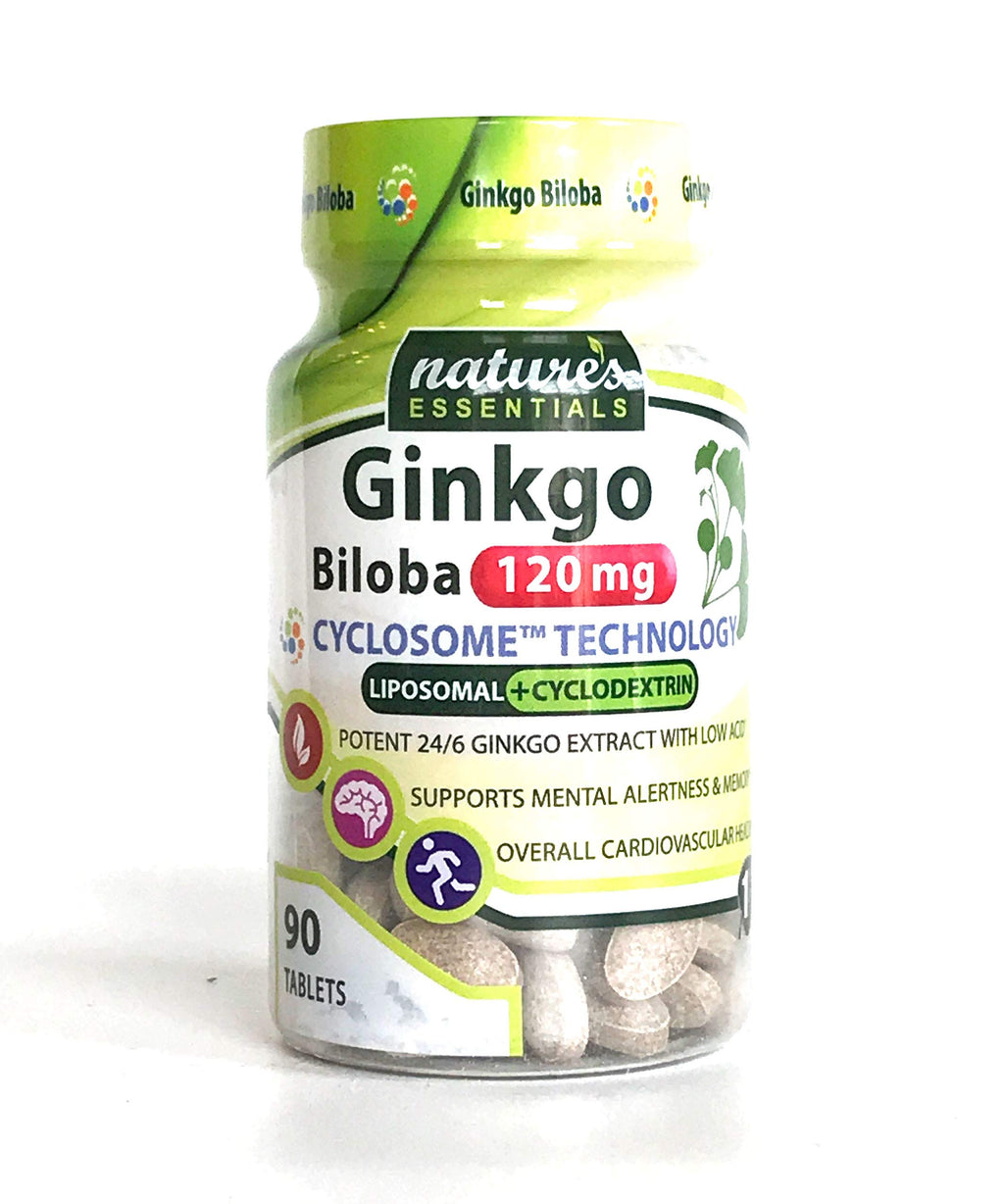 Nature's Essentials Liposomal Ginkgo Biloba 120mg - 90 Capsules - image 2