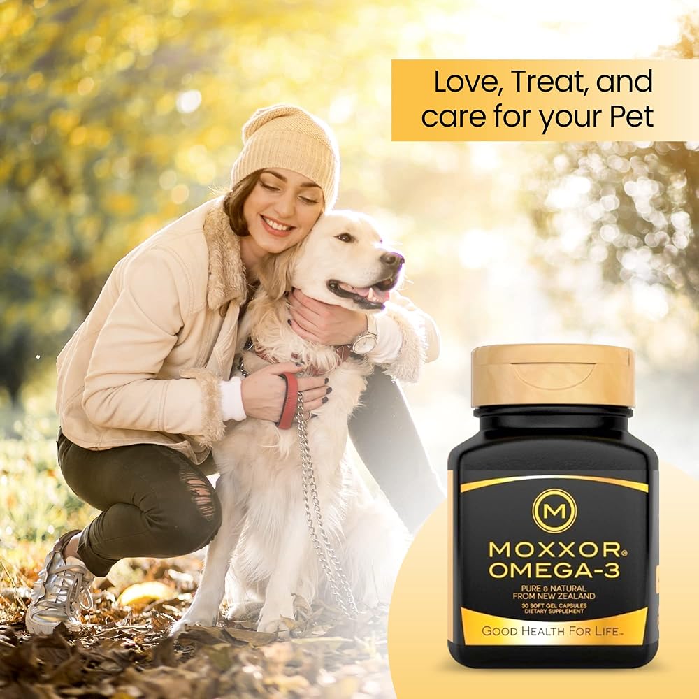 Moxxor Omega-3 Green Lipped Mussel Softgels for Dogs & Cats - 60 Count - image 4