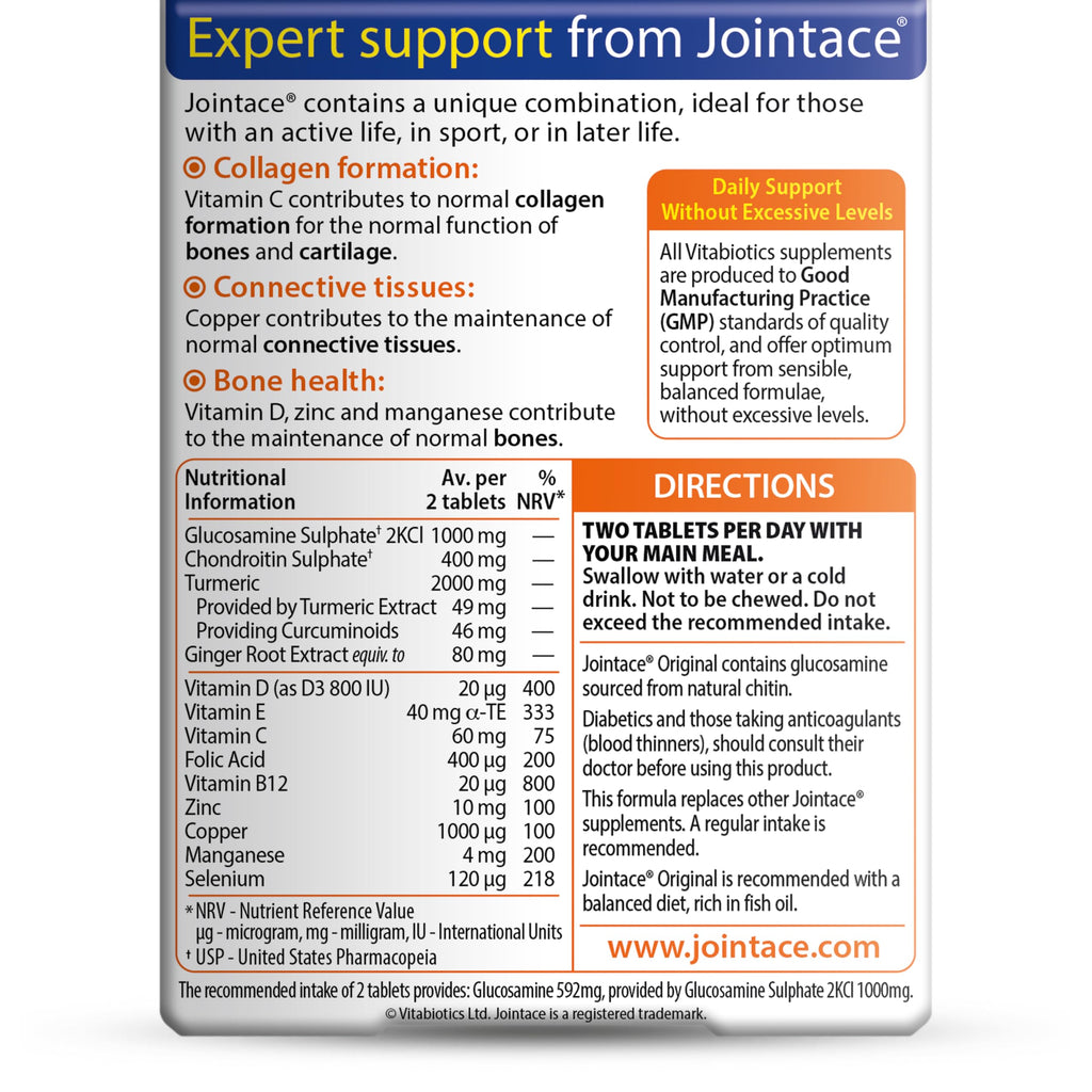 Jointace Glucosamine and Chondroitin Tablets - 90 Tablets - image 8