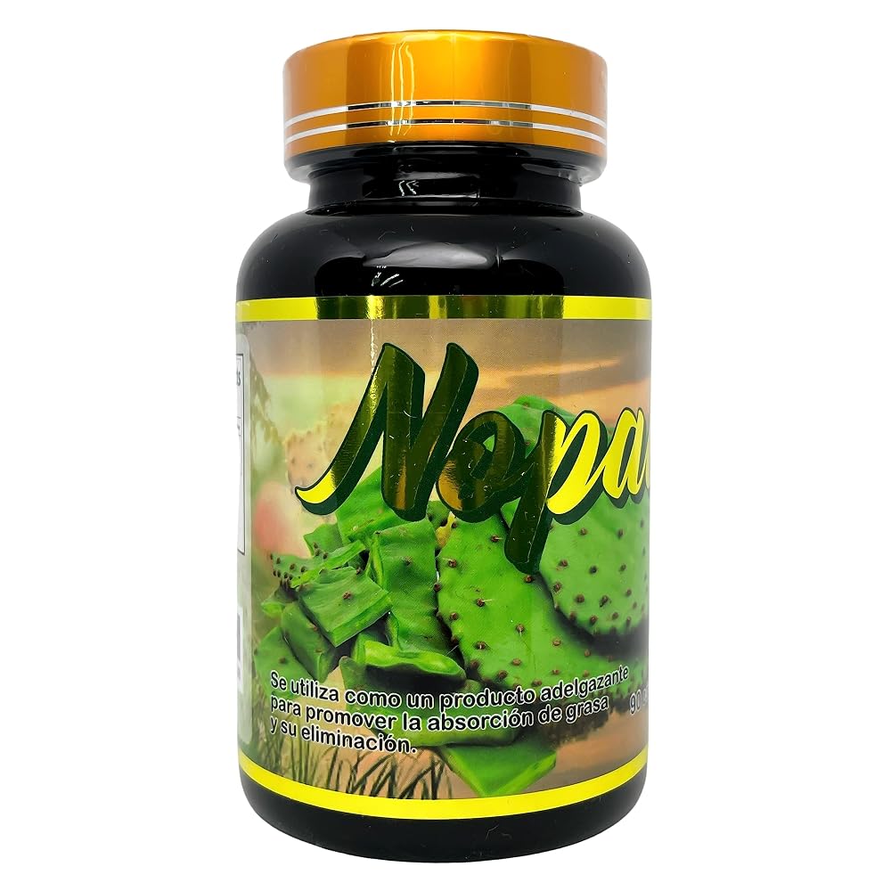 Productos El Colibri Nopal Cactus Extract 1000mg - 90 Capsules - image 4