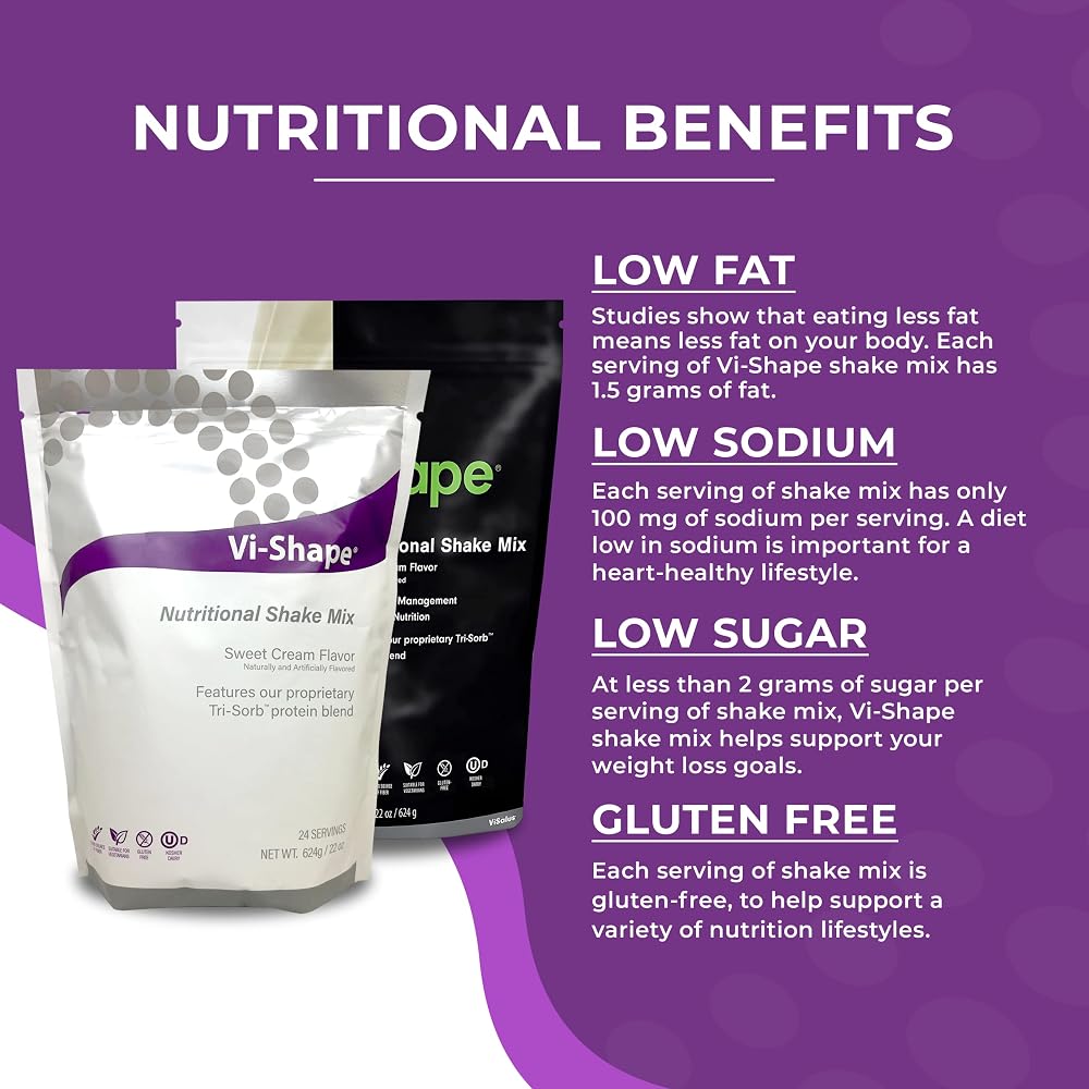 ViSalus Vi-Shape Original Nutritional Shake Mix Sweet Cream - 22 oz - image 4