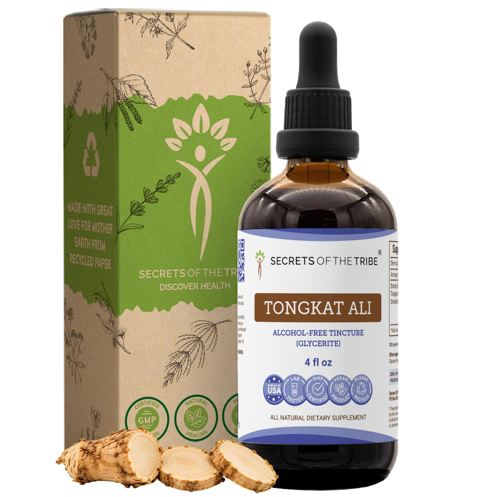 Secrets of the Tribe Tongkat Ali Alcohol-Free Liquid Extract - 4 FL OZ